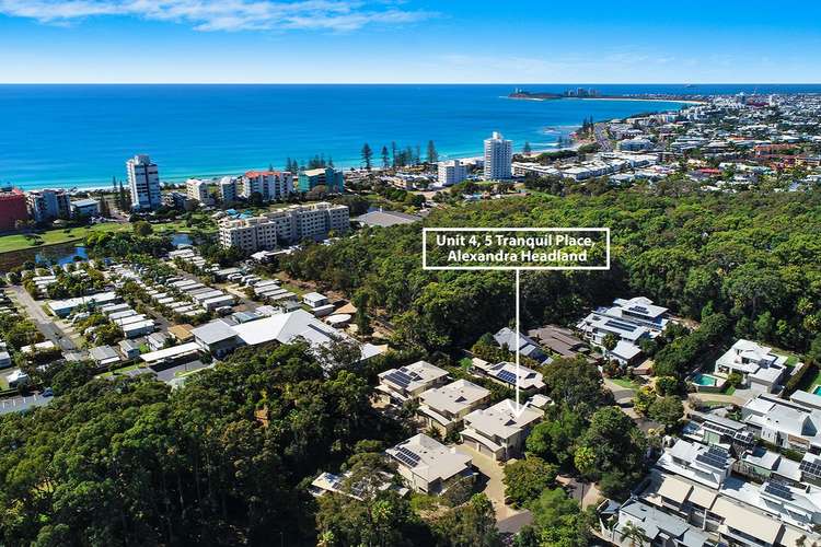 Main view of Homely unit listing, 4/5 Tranquil Place, Alexandra Headland QLD 4572