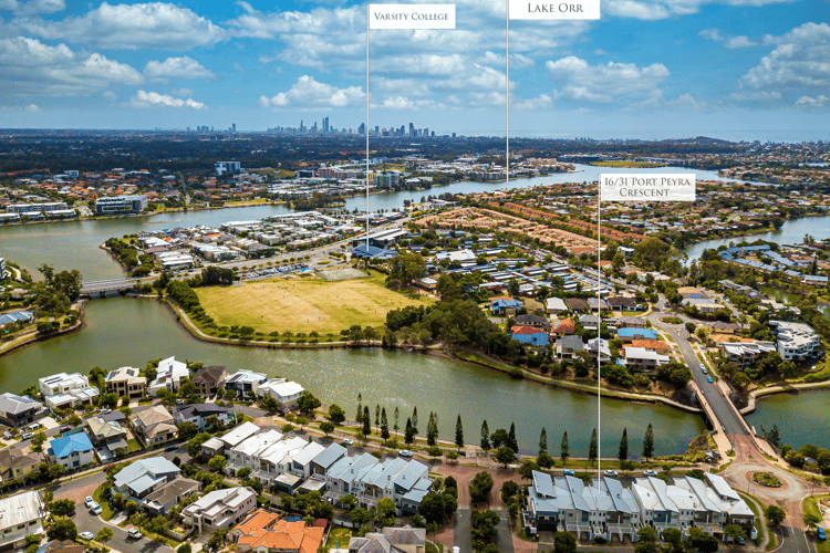 Fourth view of Homely townhouse listing, 16/31 Port Peyra Crescent, Varsity Lakes QLD 4227