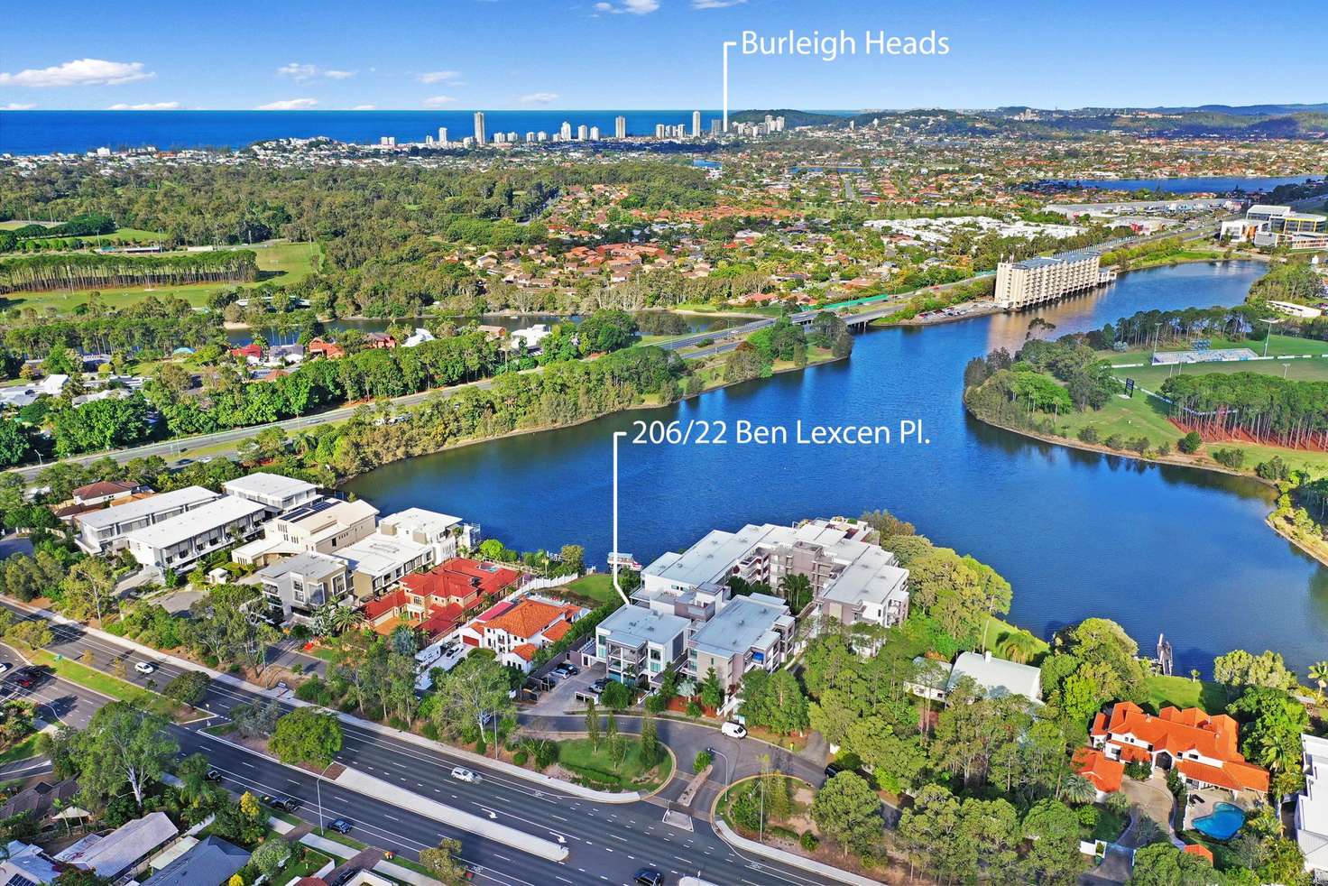 Main view of Homely unit listing, 206/22-24 Ben Lexcen Place, Robina QLD 4226