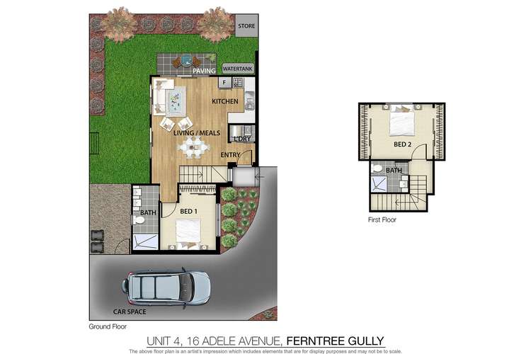 Second view of Homely townhouse listing, 4/16 Adele Avenue, Ferntree Gully VIC 3156