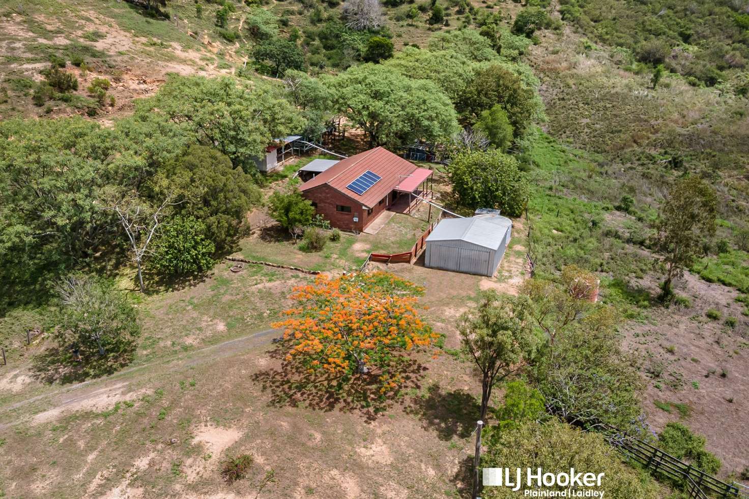 Main view of Homely acreageSemiRural listing, 160 Green Valley Rd, Minden QLD 4311