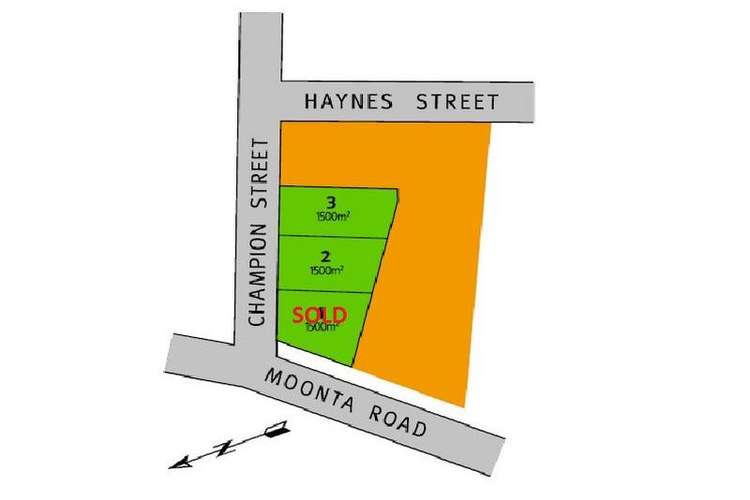 Main view of Homely residentialLand listing, Lot 3 Champion Street, Kadina SA 5554
