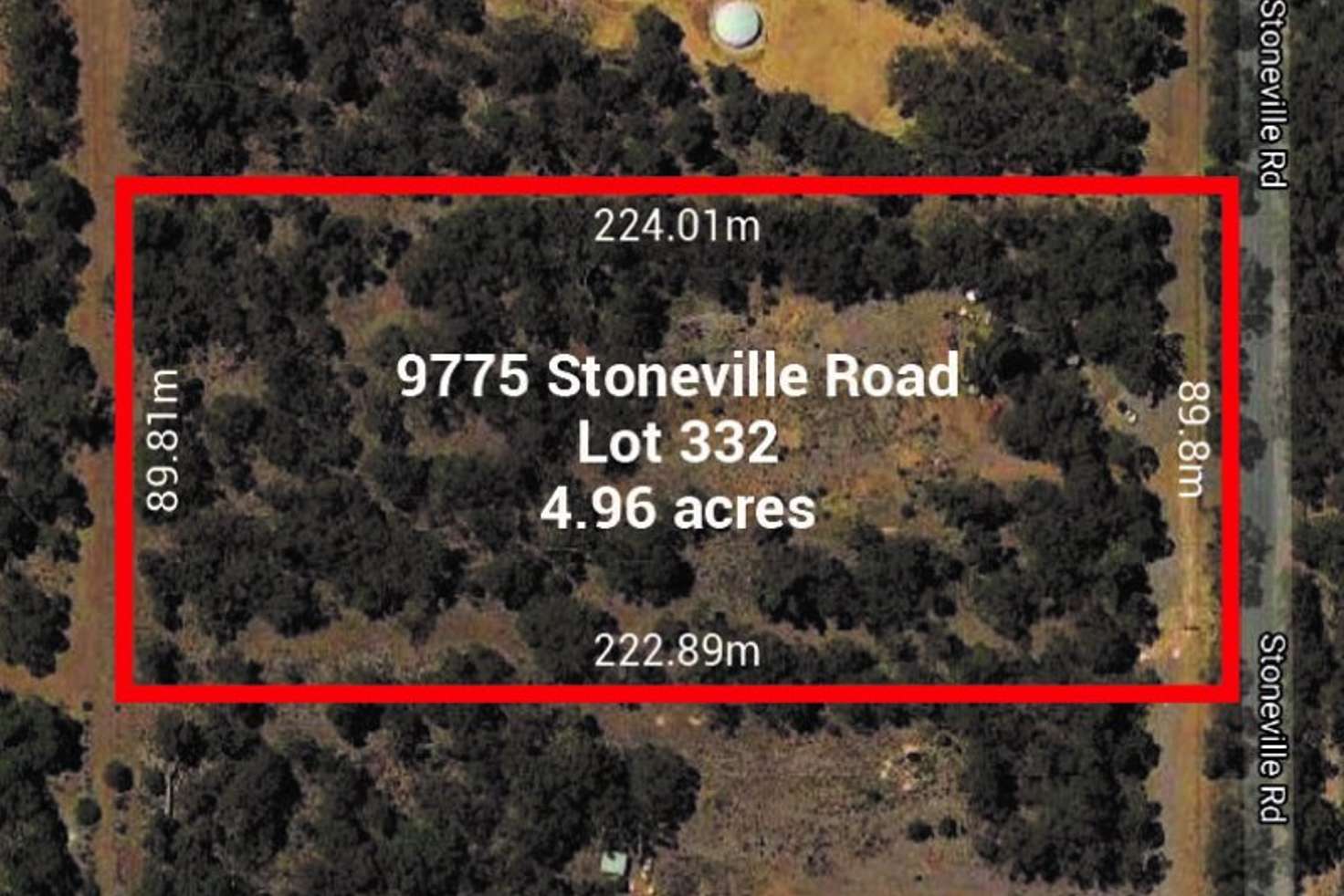 Main view of Homely residentialLand listing, 9775 Stoneville Road, Gidgegannup WA 6083