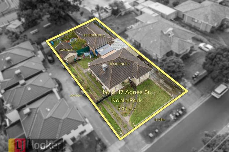 Second view of Homely house listing, 1&2/17 Agnes Street, Noble Park VIC 3174