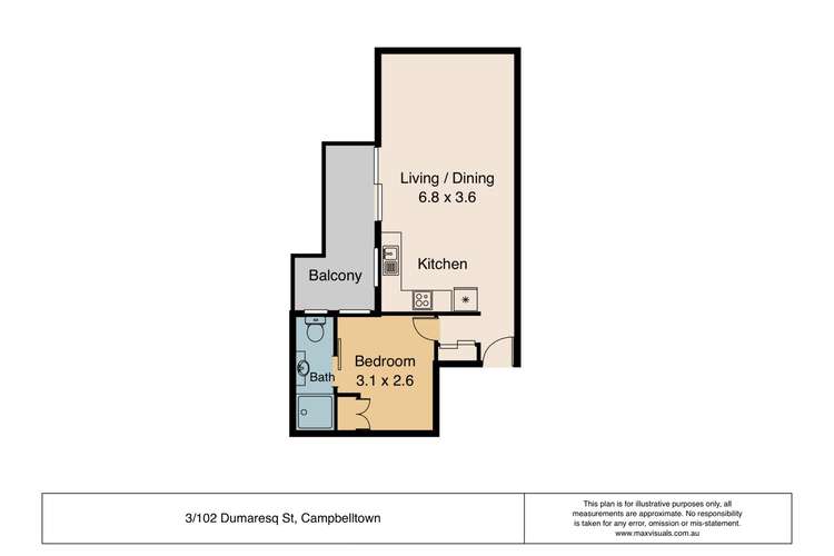 Seventh view of Homely unit listing, 3/102 Dumaresq Street, Campbelltown NSW 2560