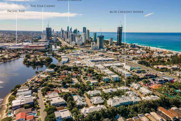 Third view of Homely apartment listing, 46/16 Crescent Avenue, Mermaid Beach QLD 4218