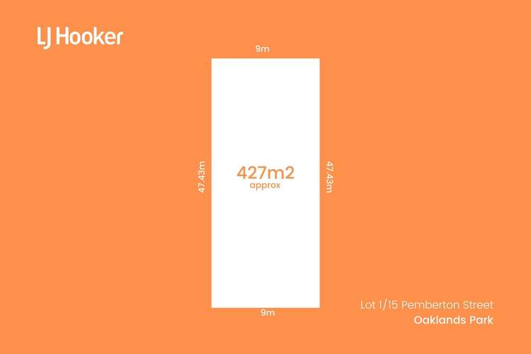 Main view of Homely residentialLand listing, 1/15 Pemberton Street, Oaklands Park SA 5046