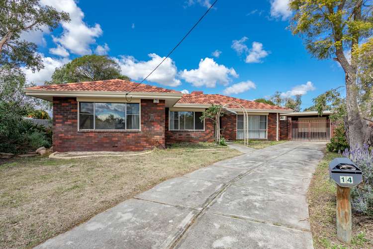 Main view of Homely house listing, 14 Wimmera Place, Huntingdale WA 6110