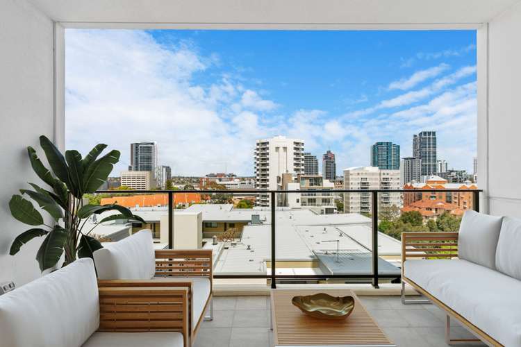 Fourth view of Homely apartment listing, 601/35 Bronte Street, East Perth WA 6004