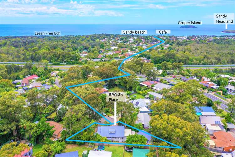 Second view of Homely house listing, 8 Wattle Place, Sandy Beach NSW 2456