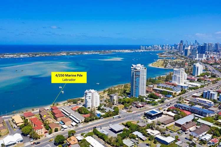 Main view of Homely apartment listing, 4/250 Marine Parade, Labrador QLD 4215