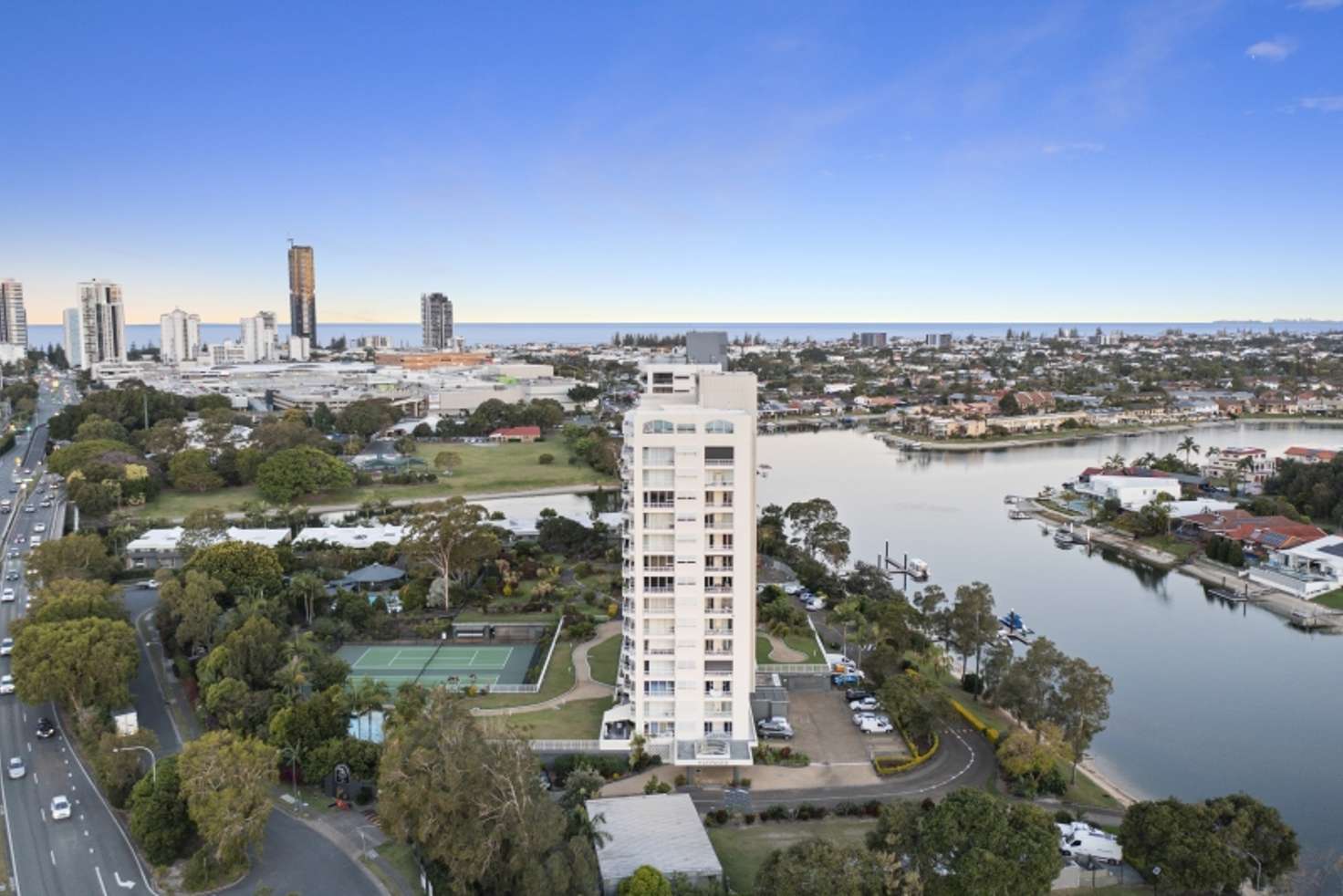 Main view of Homely unit listing, 11/56 Hooker Boulevard, Mermaid Waters QLD 4218