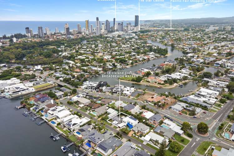 Third view of Homely house listing, 10 Cleland Crescent, Broadbeach Waters QLD 4218