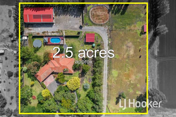 Main view of Homely acreageSemiRural listing, 95 Railway Road, Dalmore VIC 3981