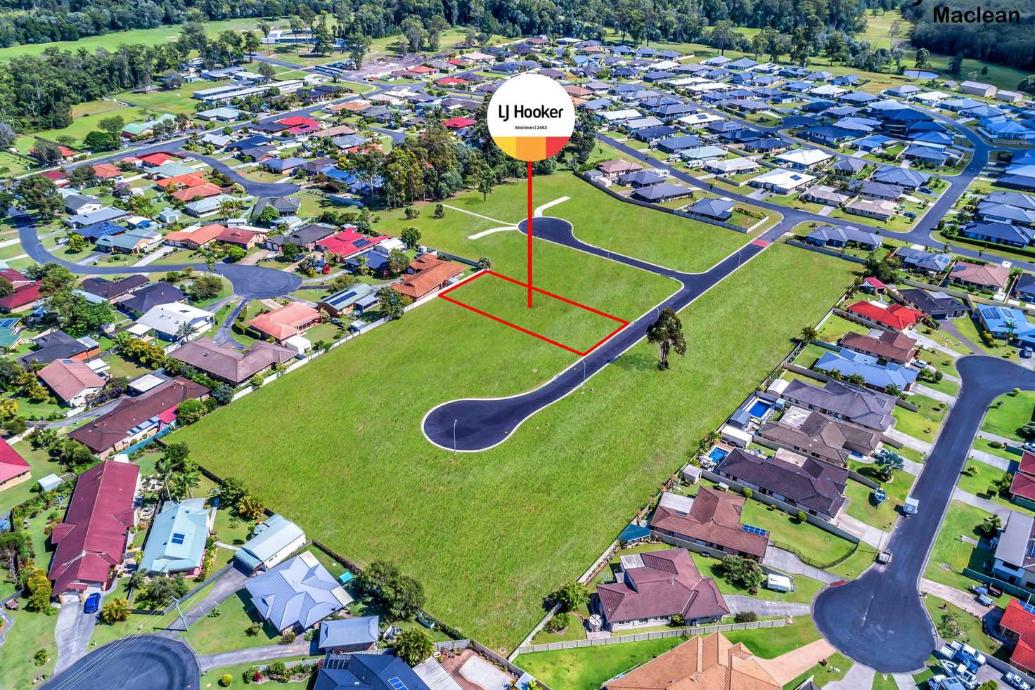Main view of Homely residentialLand listing, Lot 137 Kintyre Close, Townsend NSW 2463