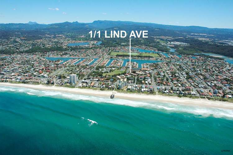 Main view of Homely unit listing, 1/1 Lind Avenue, Palm Beach QLD 4221