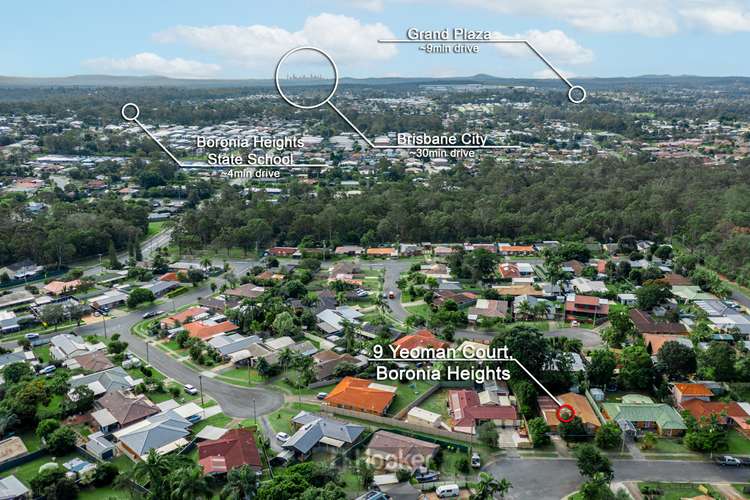 Second view of Homely house listing, 9 Yeoman Court, Boronia Heights QLD 4124