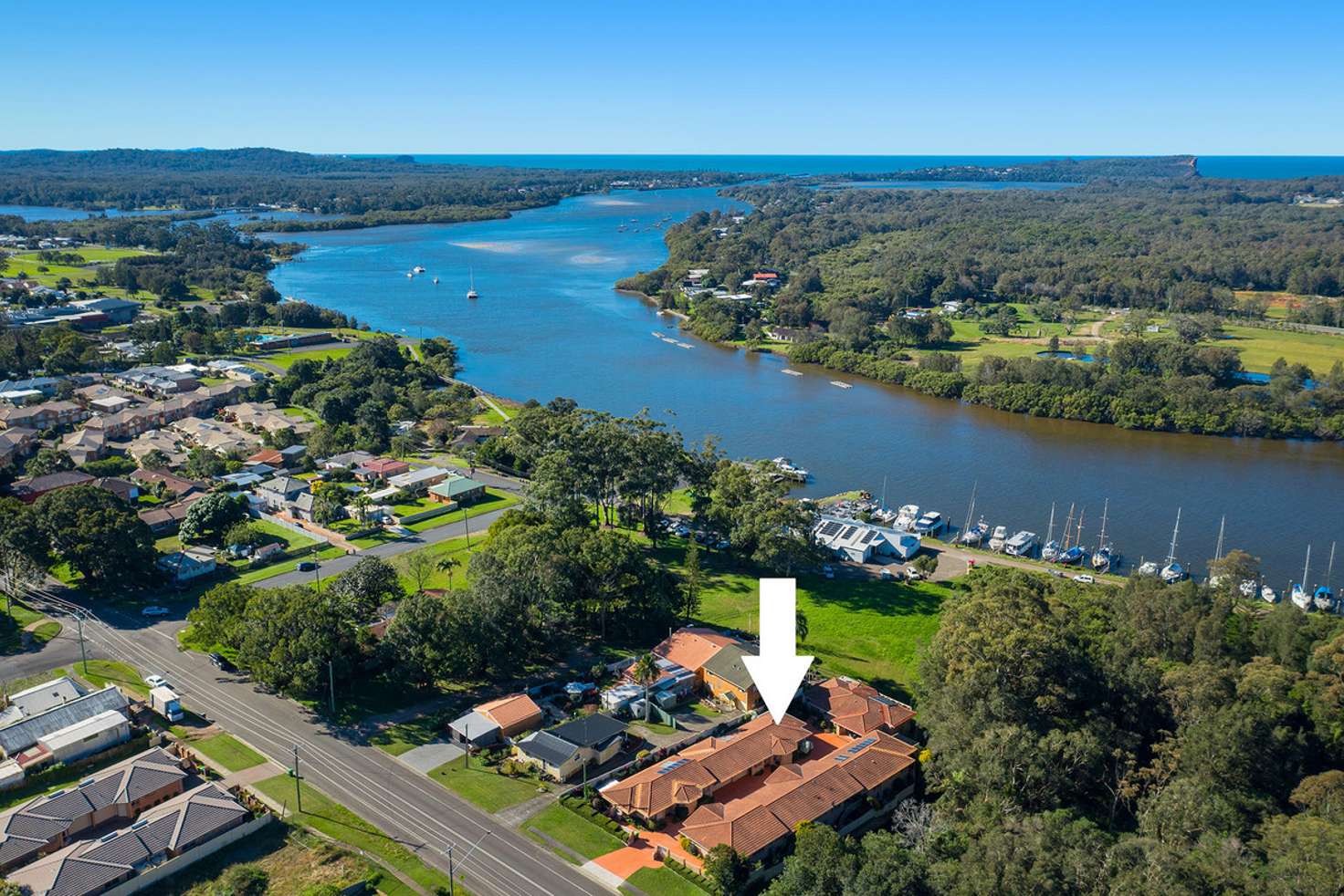 Main view of Homely villa listing, 2/13 Bold Street, Laurieton NSW 2443