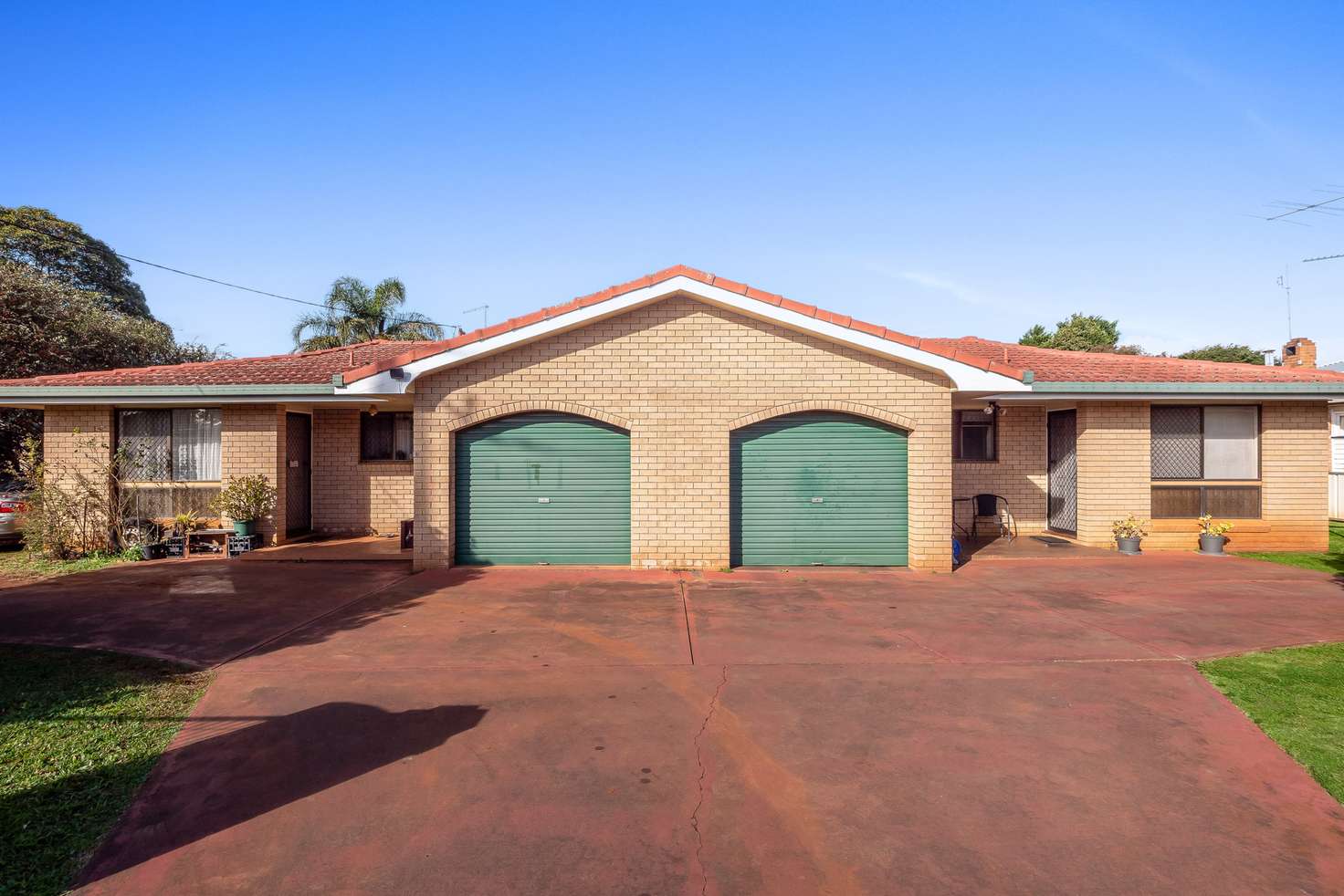 Main view of Homely semiDetached listing, 2A Burton Street, Harristown QLD 4350