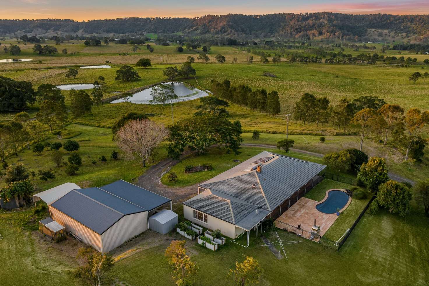 Main view of Homely acreageSemiRural listing, 1170 Caniaba Road, Clovass NSW 2480