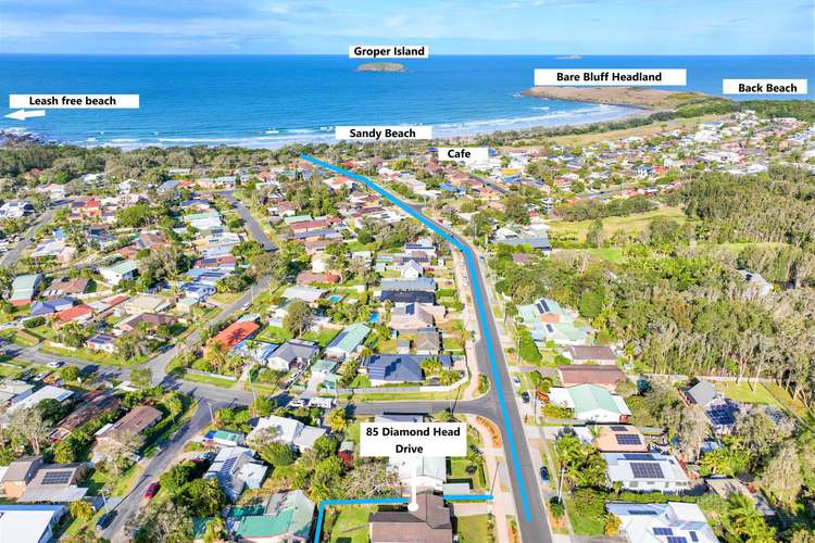 Main view of Homely house listing, 85 Diamond Head Drive, Sandy Beach NSW 2456