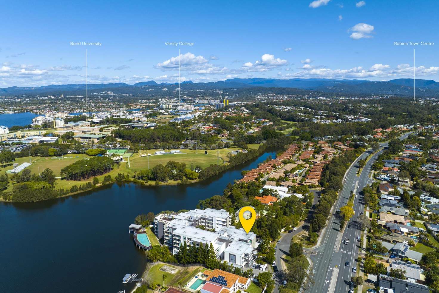Main view of Homely unit listing, 203/22-24 Ben Lexcen Place, Robina QLD 4226
