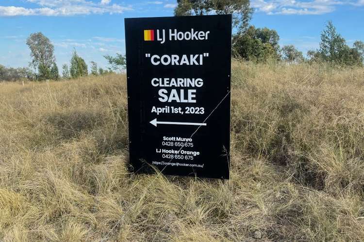 Main view of Homely mixedFarming listing, Coraki Clearing Sale/3633 Bogan Road, Goonumbla NSW 2870