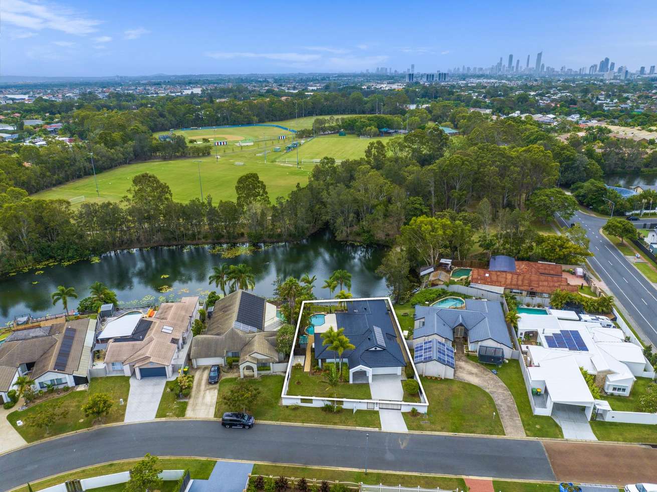 Main view of Homely house listing, 5 Vaucluse Place, Robina QLD 4226