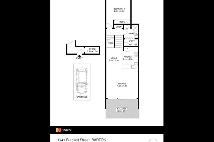 Fourth view of Homely apartment listing, 16/41 Blackall Street, Barton ACT 2600