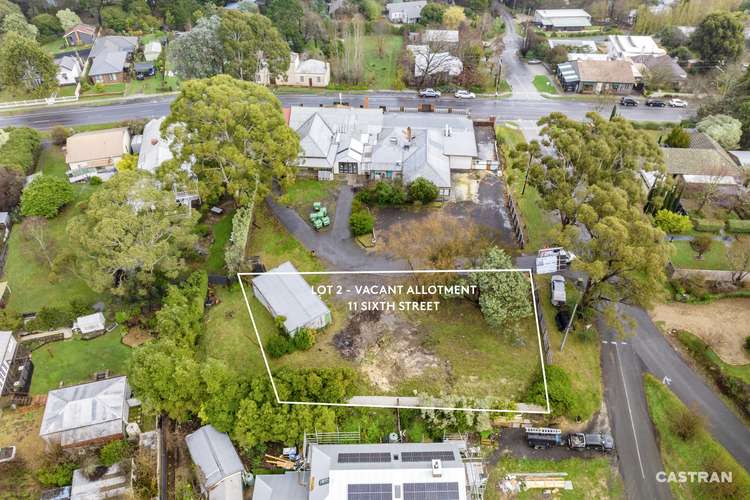Main view of Homely residentialLand listing, 11 Sixth Street, Hepburn Springs VIC 3461