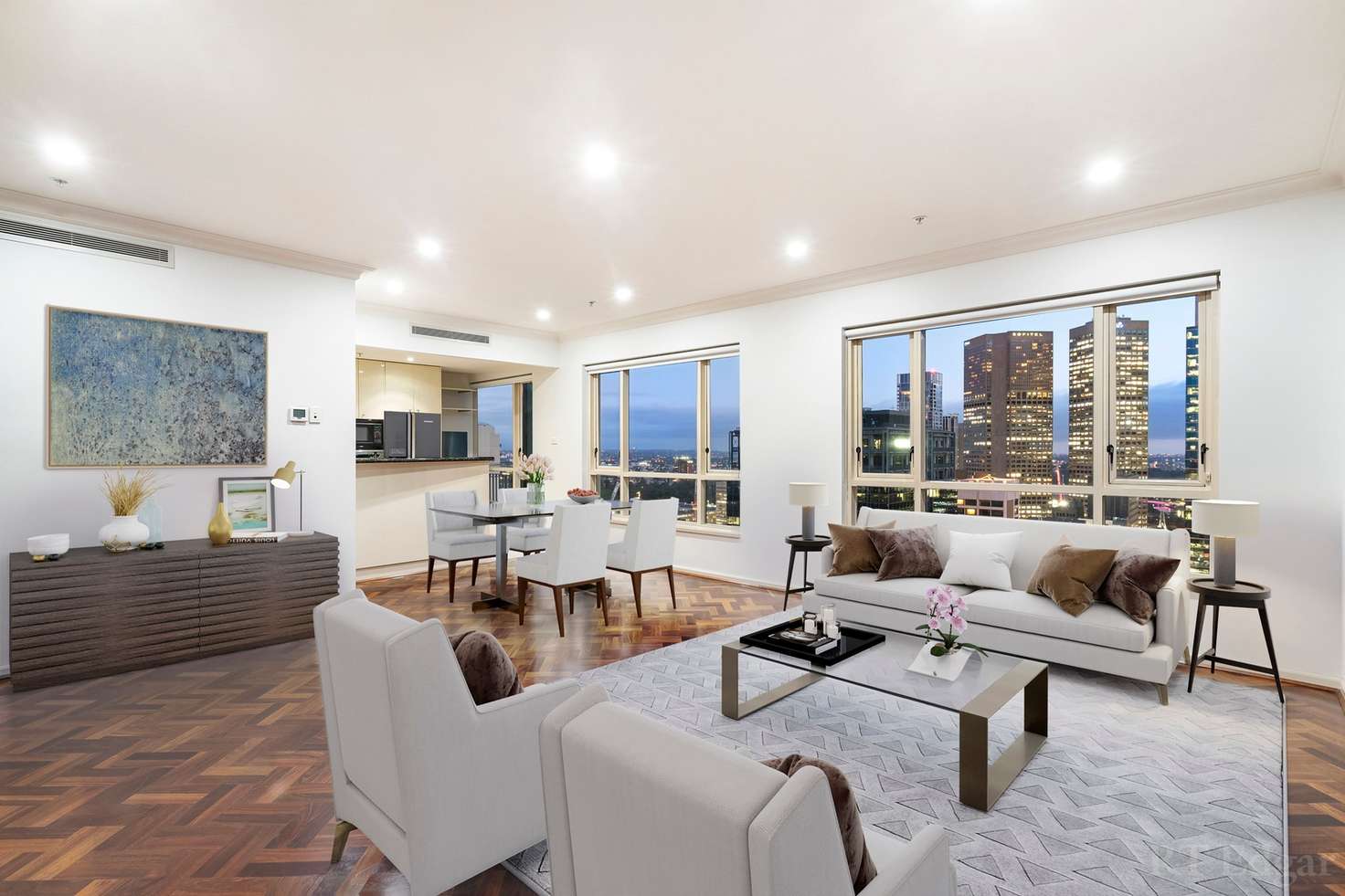 Main view of Homely apartment listing, 2910/265 Exhibition Street, Melbourne VIC 3000