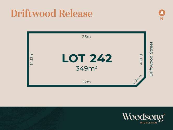 Main view of Homely residentialLand listing, LOT 242 Driftwood Street, Mickleham VIC 3064