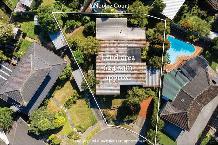 Second view of Homely house listing, 6 Noojee Court, Yallambie VIC 3085