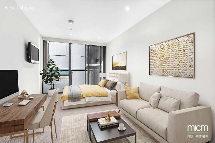 Main view of Homely apartment listing, 2710/181 ABeckett Street, Melbourne VIC 3000