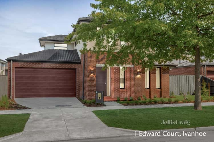 Main view of Homely house listing, 1 & 1A Edward Court, Ivanhoe VIC 3079