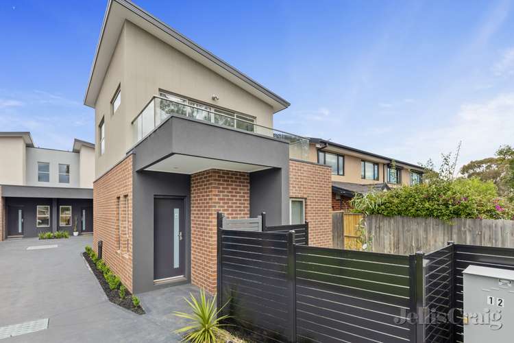 Main view of Homely townhouse listing, 4/12 Wau Street, Heidelberg West VIC 3081