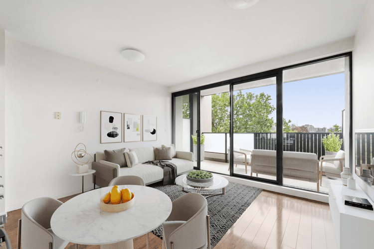 Second view of Homely apartment listing, 217/80 Ormond Street, Kensington VIC 3031