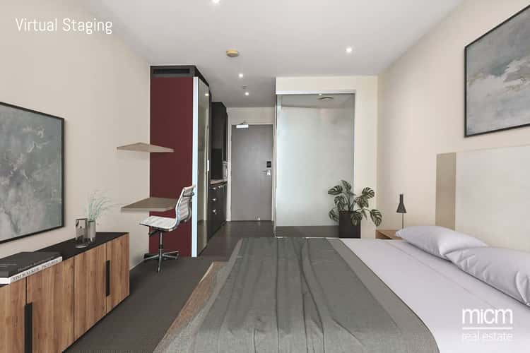 Third view of Homely studio listing, 1604/181 Abeckett Street, Melbourne VIC 3000