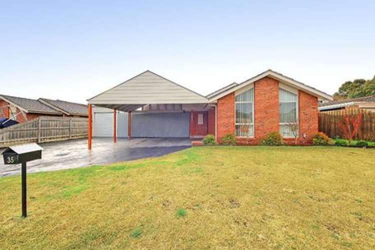 Main view of Homely house listing, 35 Goulburn Drive, Rowville VIC 3178