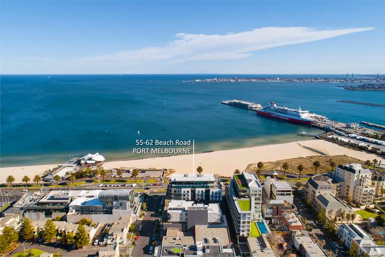 Fourth view of Homely apartment listing, 701/55-62 Beach Street, Port Melbourne VIC 3207