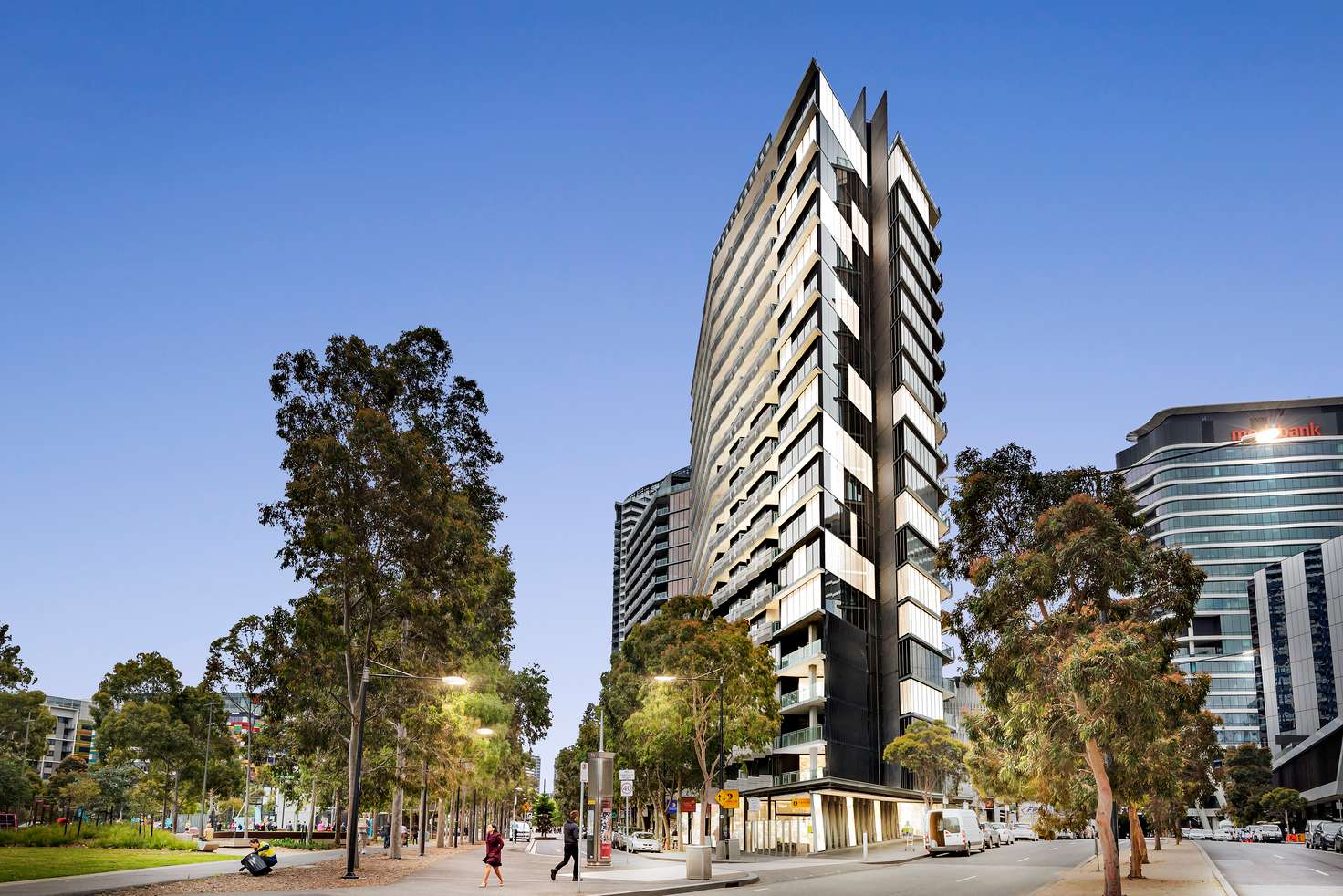 Main view of Homely apartment listing, N400/18 Waterview Walk, Docklands VIC 3008