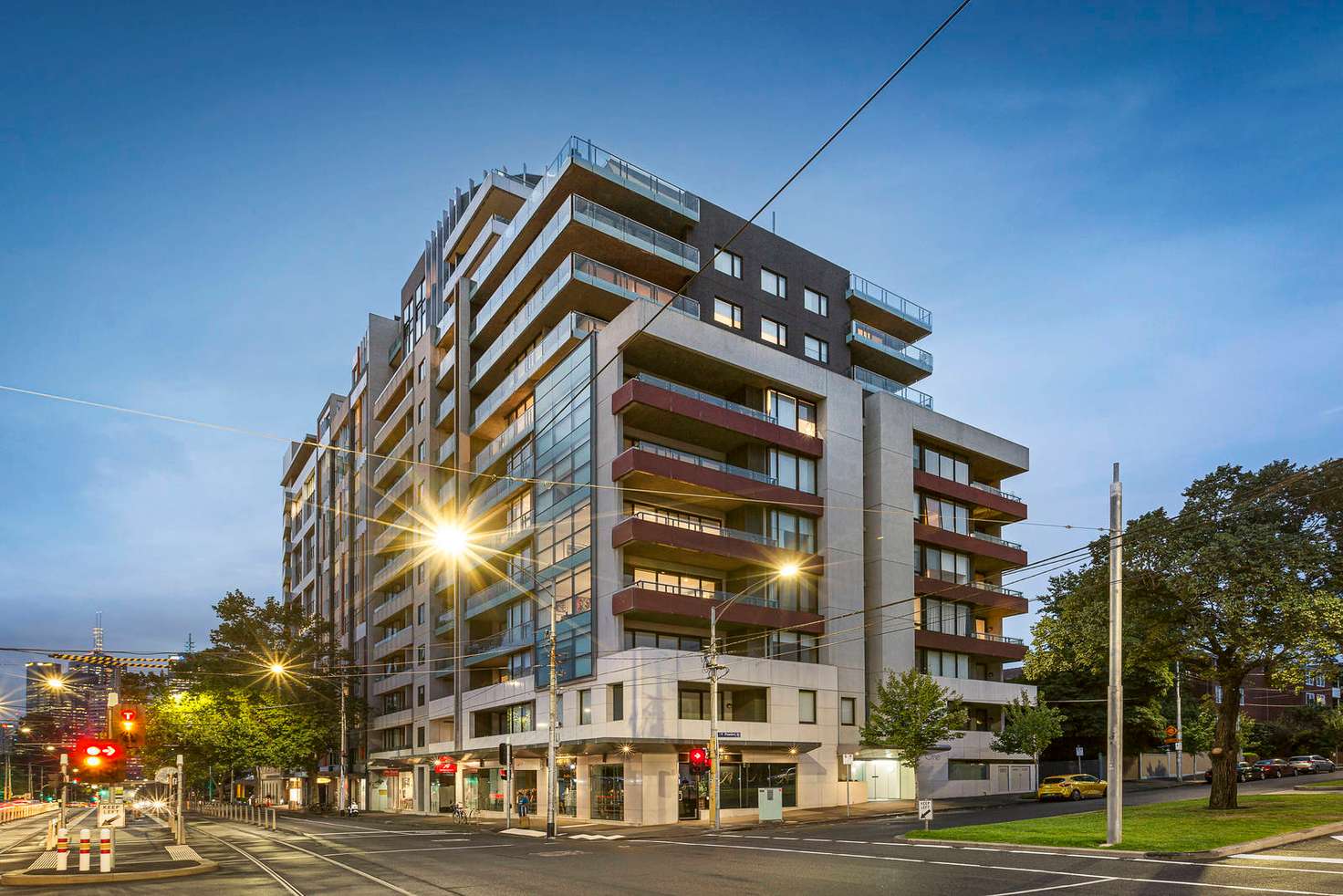 Main view of Homely apartment listing, 704/1 Powlett Street, East Melbourne VIC 3002