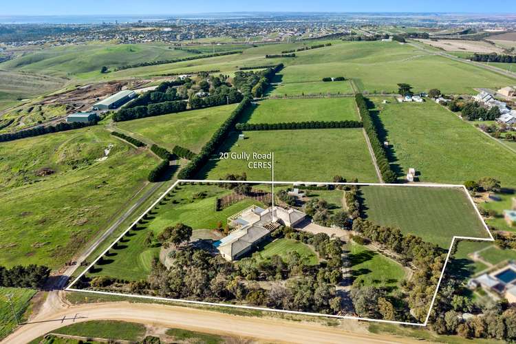 Main view of Homely acreageSemiRural listing, 20 Gully Road, Ceres VIC 3221