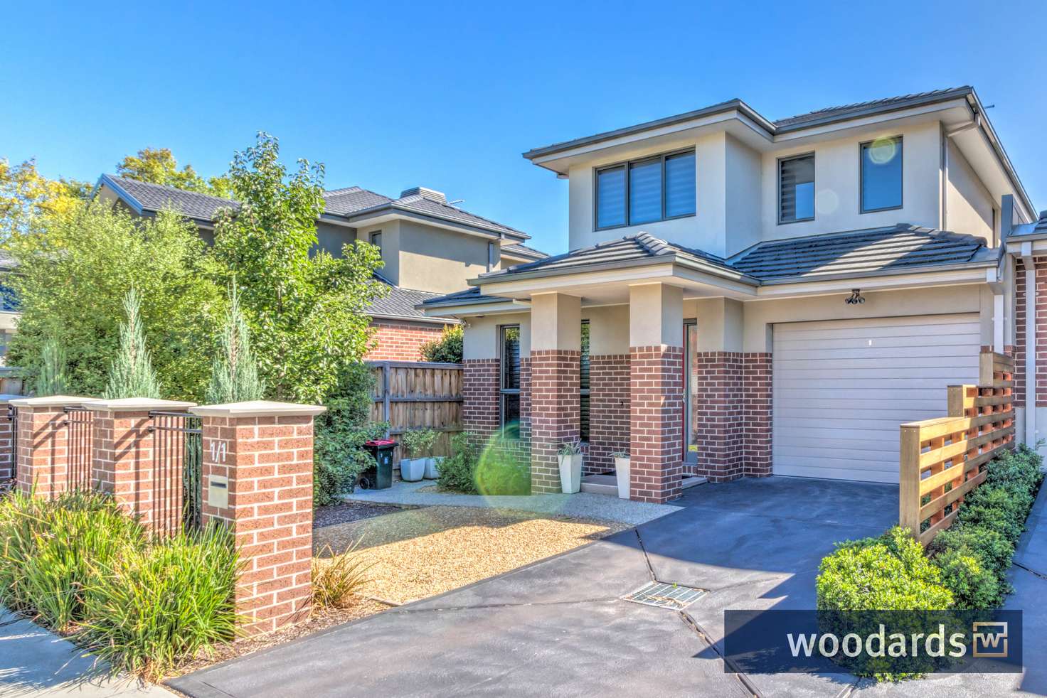 Main view of Homely townhouse listing, 1/1 Barns Street, Blackburn South VIC 3130