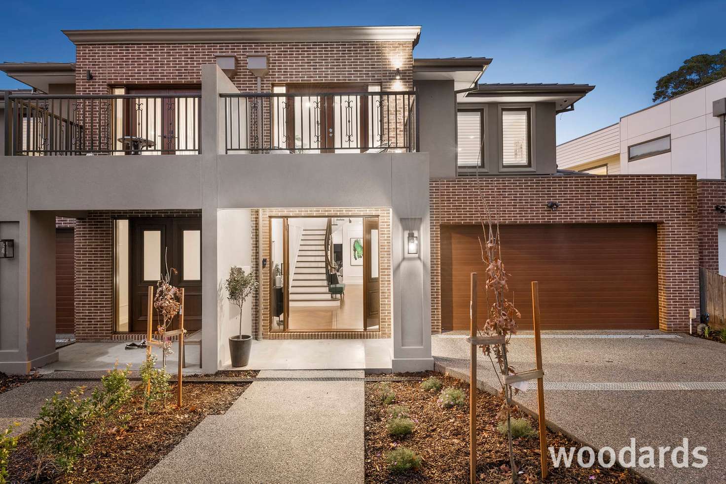 Main view of Homely townhouse listing, 1a Colchester Drive, Doncaster East VIC 3109