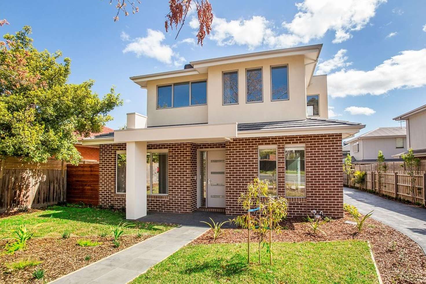 Main view of Homely townhouse listing, 1/447 Springfield Road, Mitcham VIC 3132