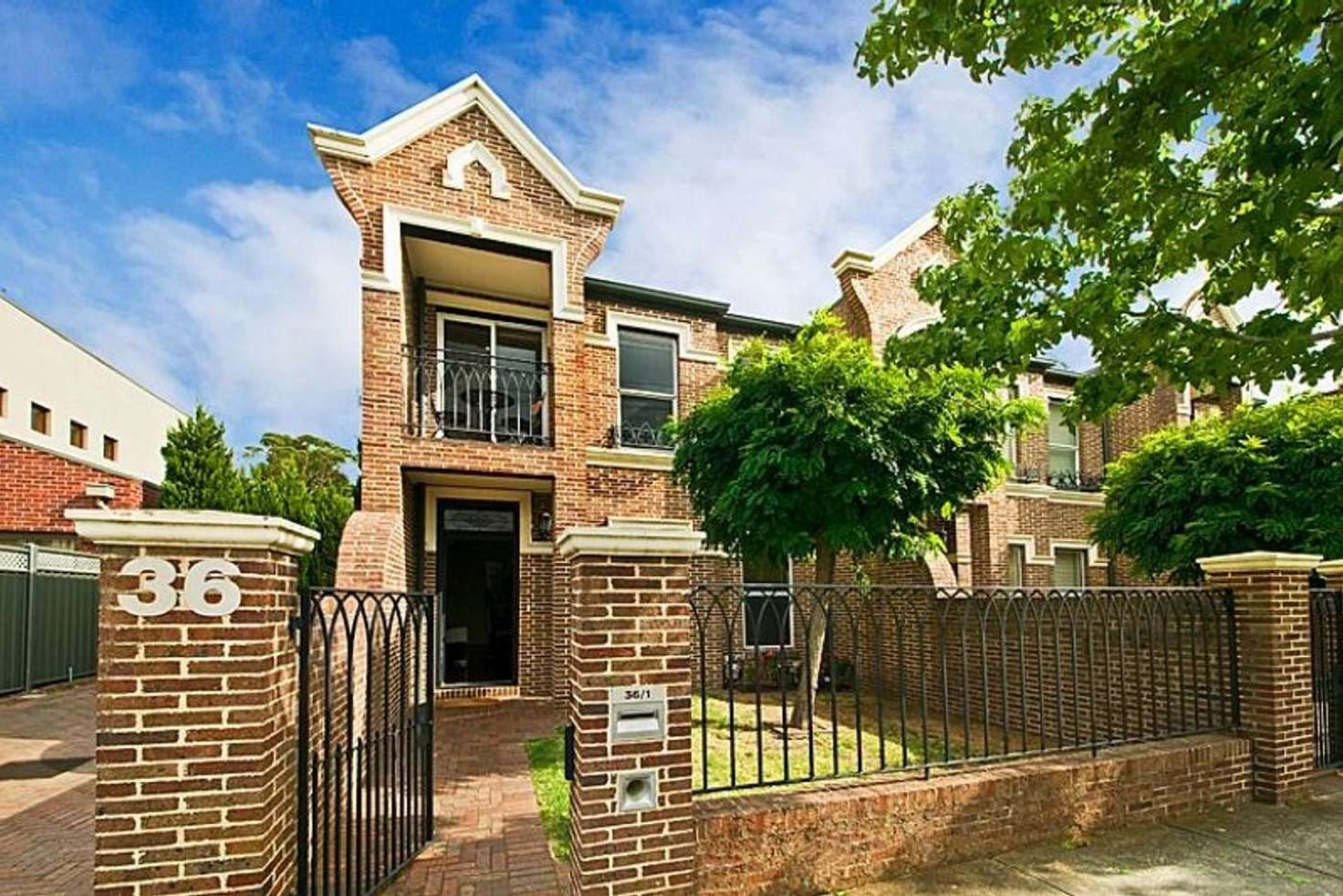 Main view of Homely townhouse listing, 1/36 Union Street, Brighton East VIC 3187
