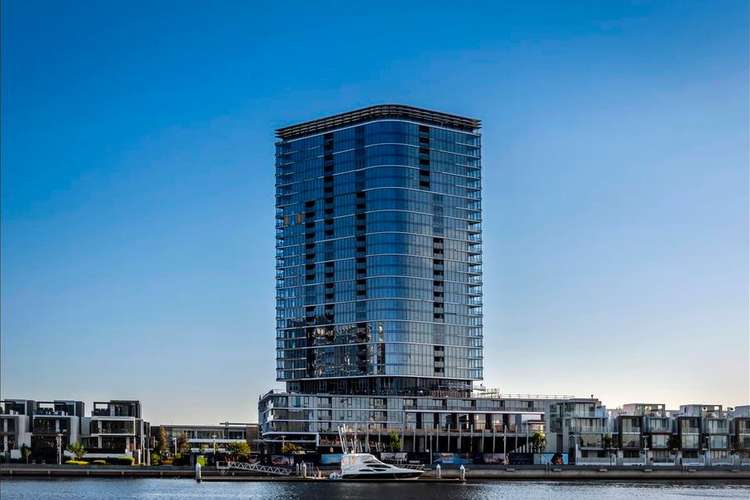 Main view of Homely apartment listing, 2404/81 South Wharf Drive, Docklands VIC 3008