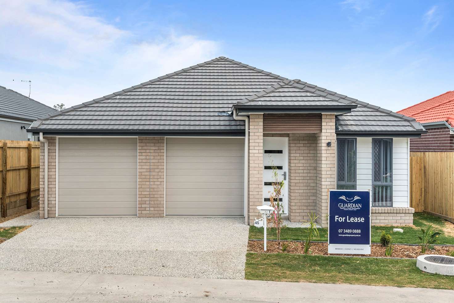 Main view of Homely semiDetached listing, U1/45C Pinelands Street, Loganlea QLD 4131