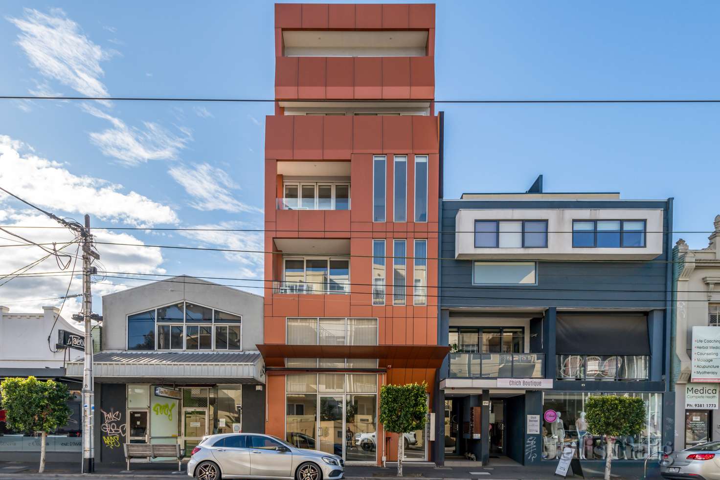 Main view of Homely apartment listing, 201/218 Lygon Street, Brunswick East VIC 3057